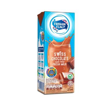 Promo Harga Frisian Flag Susu UHT Purefarm Swiss Chocolate 225 ml - Blibli