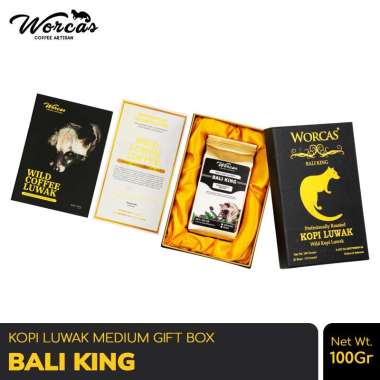 Jual Worcas Kopi Luwak Liar Bali King Luxury Package 200gr Di