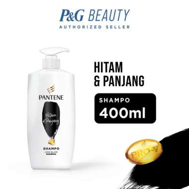 Promo Harga Pantene Shampoo Long Black 400 ml - Blibli