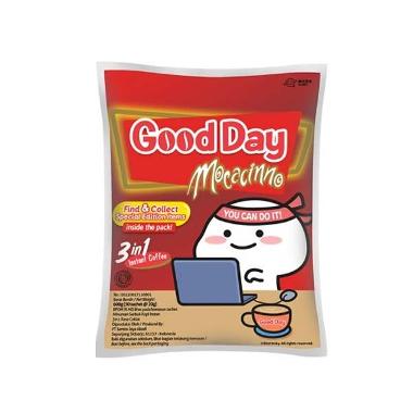 Promo Harga Good Day Instant Coffee 3 in 1 Mocacinno per 30 sachet 20 gr - Blibli