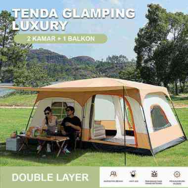 AERA Tenda Camping Luxury AR010 | Tenda Glamping Keluarga 8-12 Orang