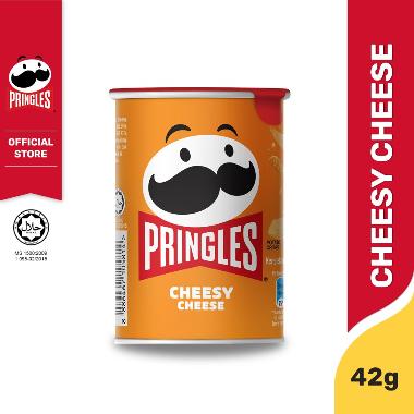 Promo Harga Pringles Potato Crisps Cheesy Cheese 42 gr - Blibli