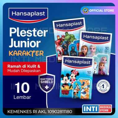 HANSAPLAST - Plester Anak Kartun 10s | Plester Luka Hansaplast | P3K Avengers