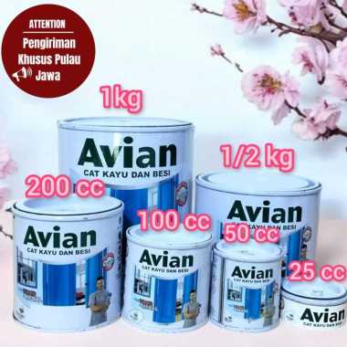 Cat Besi Avian 25 cc /Cat Kayu /Cat Minyak /Cat Avian High Gloss ename AVIAN 25 CC Candy brown