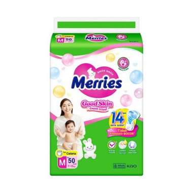 Promo Harga Merries Pants Good Skin M50 50 pcs - Blibli