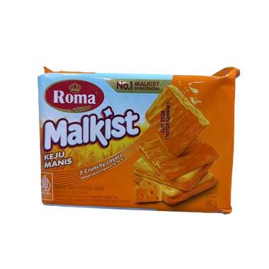 Promo Harga Roma Malkist Keju Manis 115 gr - Blibli