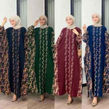 AFAREEN - KAFTAN KEKINIAN BAJU GAMIS KAFTAN DRESS MUSLIMAH ARMY