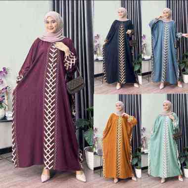 AFAREEN - KAFTAN GAMIS WANITA KEKINIAN DRESS WANITA JUMBO TOSCA