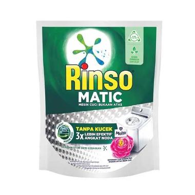 Promo Harga Rinso Detergent Matic Liquid Top Load 1600 ml - Blibli