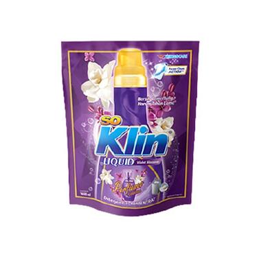 Promo Harga So Klin Liquid Detergent + Anti Bacterial Violet Blossom 1600 ml - Blibli