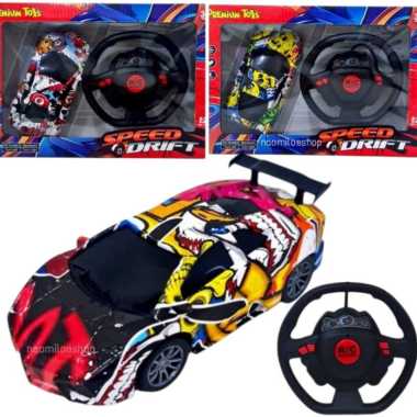 RC SETIR balap GRAFFITI mainan mobil remote control mobil balap speed