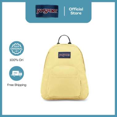JanSport Tas Ransel Mini Backpack Mini Daypack Half Pint - Pale Banana