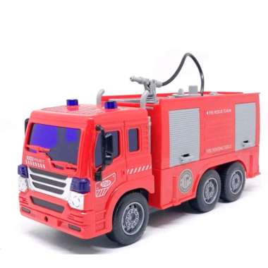 Rc Truk Pemadam Kebakaran - Mainan Mobil Truck Fire Damkar Remot Anak Kecil A