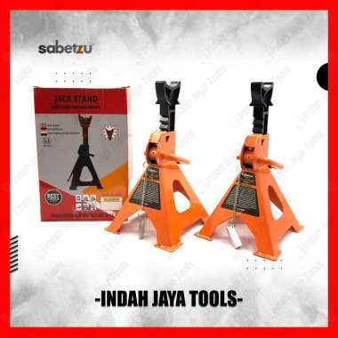 SABETZU JSS822 Jack Stand 3 Ton - Tahanan Dongkrak Mobil Kendaraan SET 2 PCS