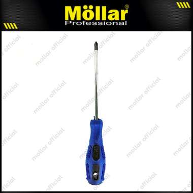 HDT JH-21 Obeng 5 Inch Plus (+) Gagang Karet Panjang 12.5 Cm