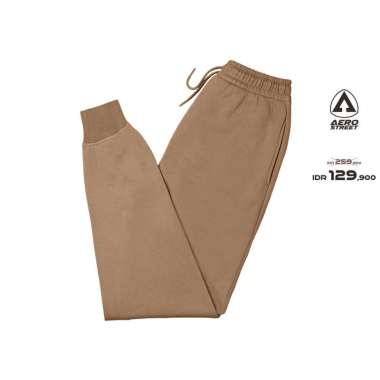 Aerostreet Jogger Long Pants Vicenzo Coklat Celana Joger EBAAA M