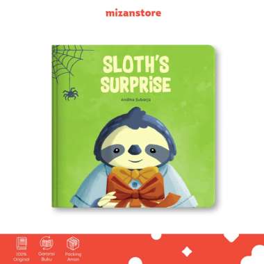 Mizan Buku Cerita Anak Sloth`s Surprise (Hardcover) English Version - Andina Subarja Multicolor