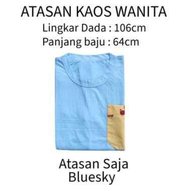 Kaos T-shirt Lengan pendek saranghae KAOS BLUESKY AHONG
