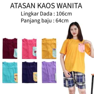 Kaos T-shirt Lengan pendek saranghae KAOS NAVY AHONG