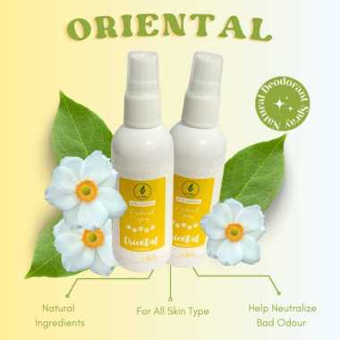 Deodorant Spray/Tawas Cair 60ml Wangi Baccarat Penghilang Bau Badan