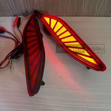Led Bumper Alphard 2024 Facelift Running Welcome Light Smoke