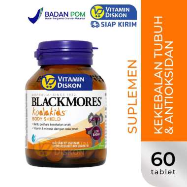 BLACKMORES KIDS BODY SHIELD BPOM KALBE - 60 TAB