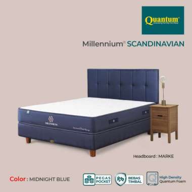 Quantum Millennium Scandinavian Fullset 180 x 200 Brown