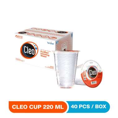 Cleo Air Murni Cup 220ml (40pcs)