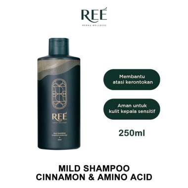 Ree Derma Wellness Cinnamon & Amino Acid Mild Shampoo Rederma - Reederma Shampo Rambut Rontok | Mene