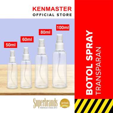 Botol Spray Refill Plastik - Botol Isi Ulang Parfum 80ml