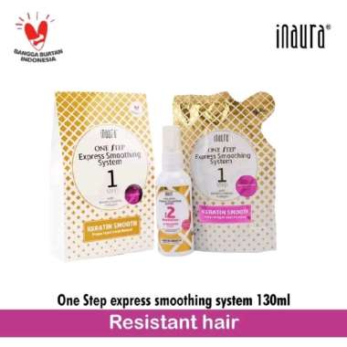 Inaura One Step Express Smoothing System - Pelurus Rambut Resistant