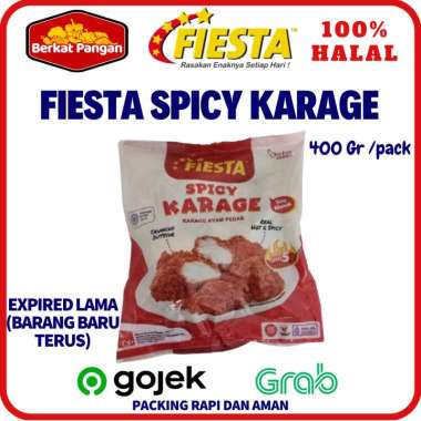Promo Harga Fiesta Ayam Siap Masak Spicy Karage 500 gr - Blibli