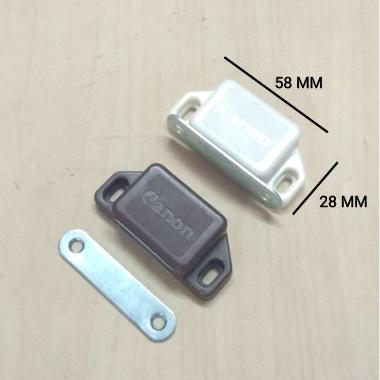 Magnet Pintu Lemari Besar / Door Stopper Large / Penahan Pintu PUTIH