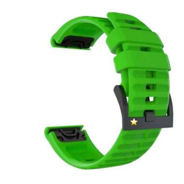 Tali jam Garmin Fenix 6X Pro Fenix 5X Plus Fenix 3 hr Quatix 3 26mm Grass Green