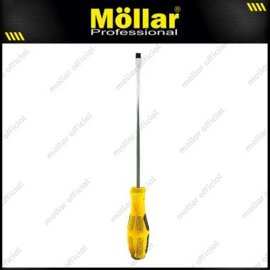 HDT JH-21 Obeng 8 Inch Minus (-) Gagang Karet Panjang 20 Cm