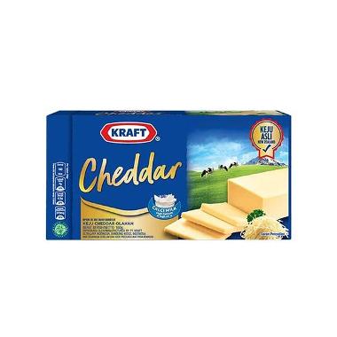 Promo Harga Kraft Cheese Cheddar 165 gr - Blibli
