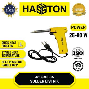 Hasston Solder Listrik 25-80 Watt (3890-005)