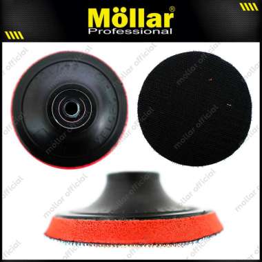 HDT RPOVB100 Tatakan Amplas Bulat Velcro 4 Inch