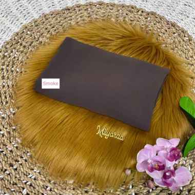 Milyarda Hijab Instan Paloma Ceruty Kerudung Jilbab Syari Pashmina Instan Smoke