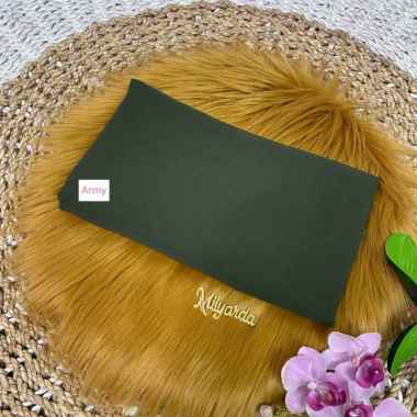 Milyarda Hijab Instan Paloma Ceruty Kerudung Jilbab Syari Pashmina Instan Army