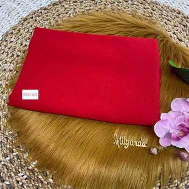 Milyarda Hijab Instan Paloma Ceruty Kerudung Jilbab Syari Pashmina Instan Merah