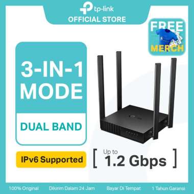 Tp-link Archer C54 AC1200 Dual Band Wi-Fi Router