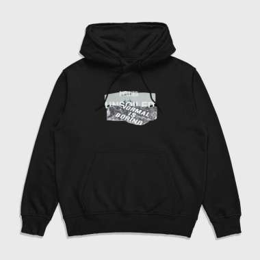Roughneck H229 Black Unsoiled Hoodie, Ukuran L