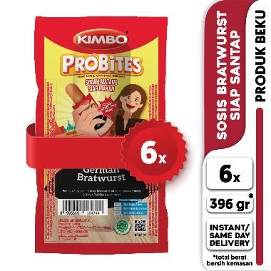 Promo Harga Kimbo Probites Original German Bratwurst 60 gr - Blibli