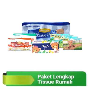 Paket Clean Plus Tissue Kebutuhan Rumah [Isi 5 Pcs/Mix Variant]
