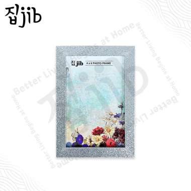 JIB Photo Frame 4R A4 / Frame Foto Akrilik / Bingkai Foto Estetik 4R - SILVER null