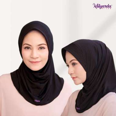 Milyarda Hijab Marshanda Kerudung Sport Daily Coklat