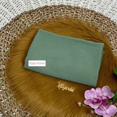 Milyarda Hijab Taqiya Pashmina Instan Sage Green