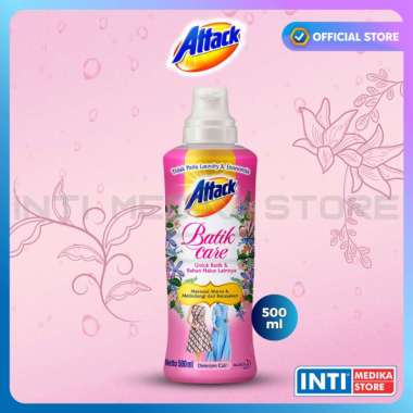 ATTACK - Deterjen Cair BATIK CARE 500ml BOTOL | Liquid Detergen Baju