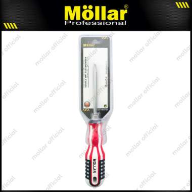 MOLLAR Obeng Bendera USA Bolak Balik 2 Arah 2 Way Screwdriver 5 x 6 mm